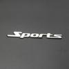 Car personalized modification car sticker metal sports car logo, sports version body sticker tail label scratches decorative sticker side label