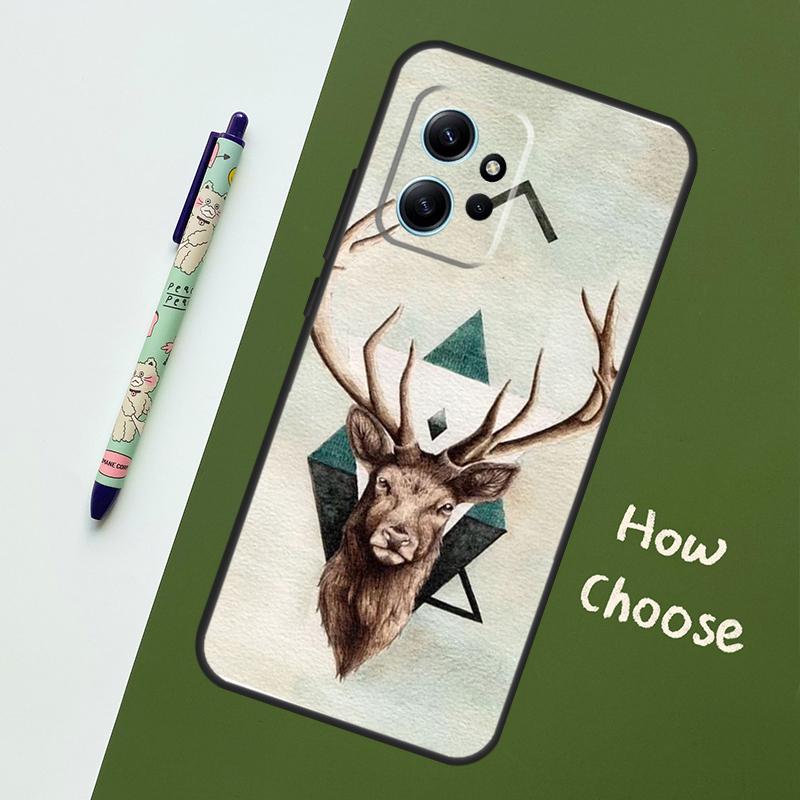 Deer Case For Xiaomi Redmi Note 15 Pro Plus 14 13 10 11 12 Cover For Redmi 15C 15 13C 12C 14C 10C