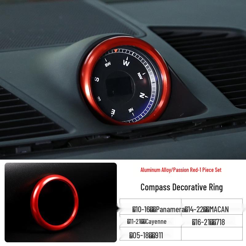 

Porsche Cayenne, Macan, Panamera, 911, 718 Комплект для модификации декоративных колец компаса и секундомера