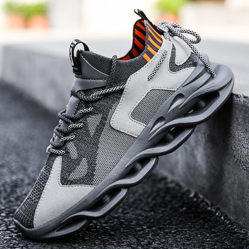 Men Shoes Breathable Classic Running Sneakers For Man Outdoor Light Comfortable Mesh Shoes Slip On Walking Shoes Tenis
