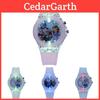Cartoon Frozen Children's Watch With Night Light Quartz Silicone Watch For Elementary School Students Wholesale Hot Item