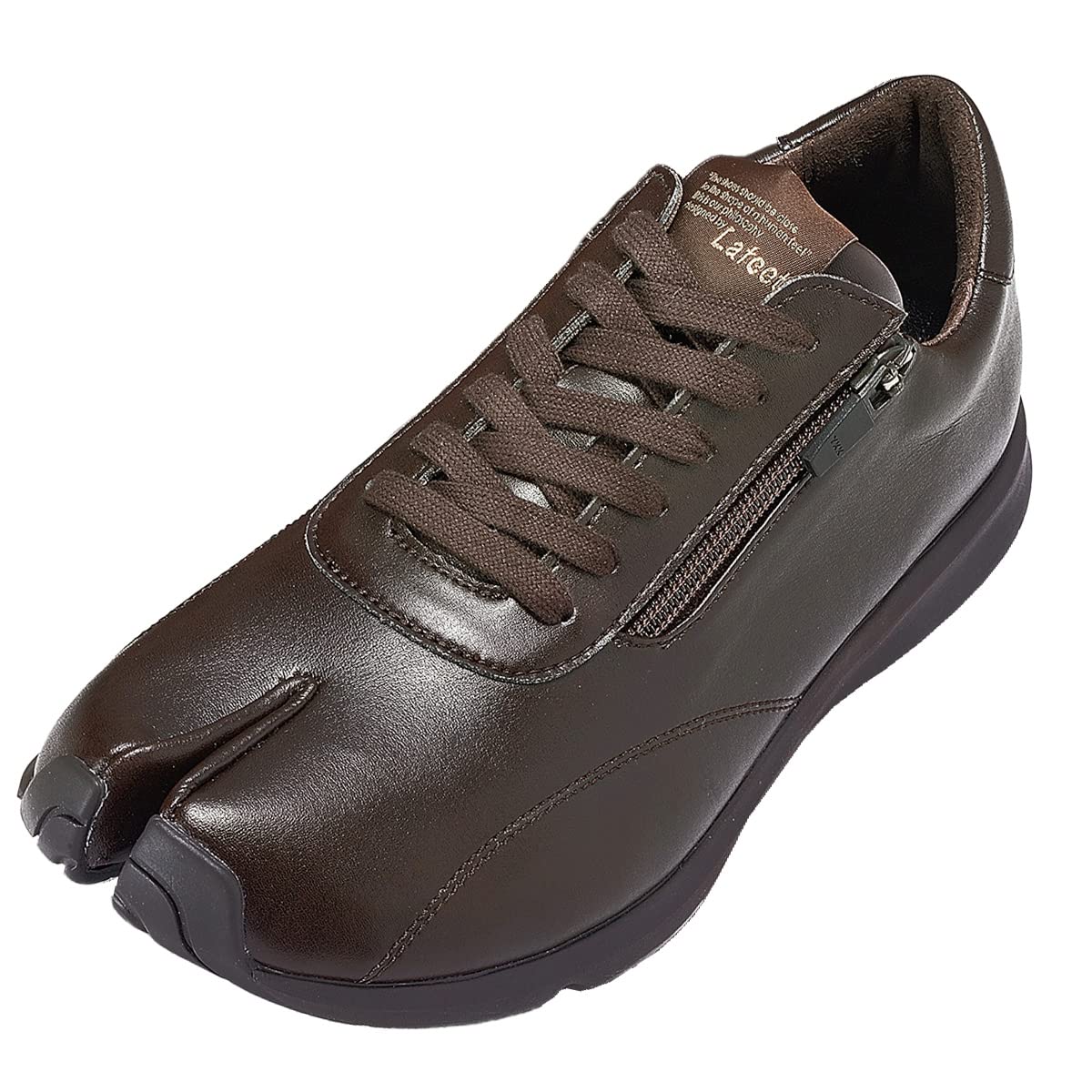 

Lafeet Tabi Shoes Кроссовки для ходьбы Lafeet any SL09 osk011 Искусственная кожа Стильные Антибактериальные Устойчивые к запаху Основной Коричневый 27см [Okamoto Seikou] коричневый