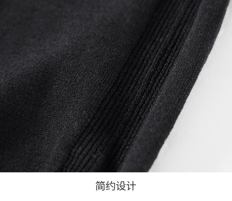 [28.6% Mulberry Silk] Autumn Round Neck Knitted Shirt Short Sleeved T-shirt Men's Business Casual Base Shirt