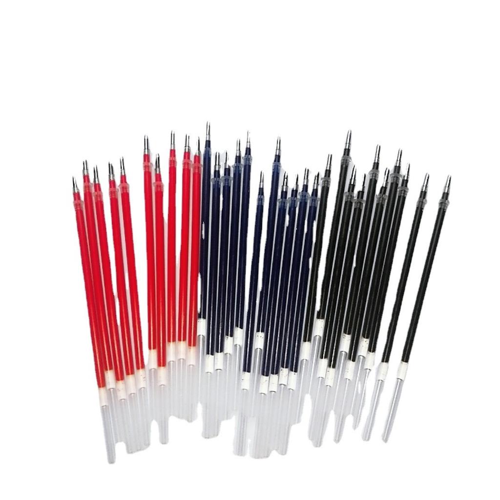 0.5mm 20pcs/set Gel Pen Refill Office Signature Rods Red Blue Black Ink Office School Stationery Writing Supplies Handles Needle