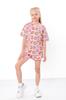 Girls’ Clothing Set – Breathable Fabric & Fun Print Design, Summer ,6459-055 HC