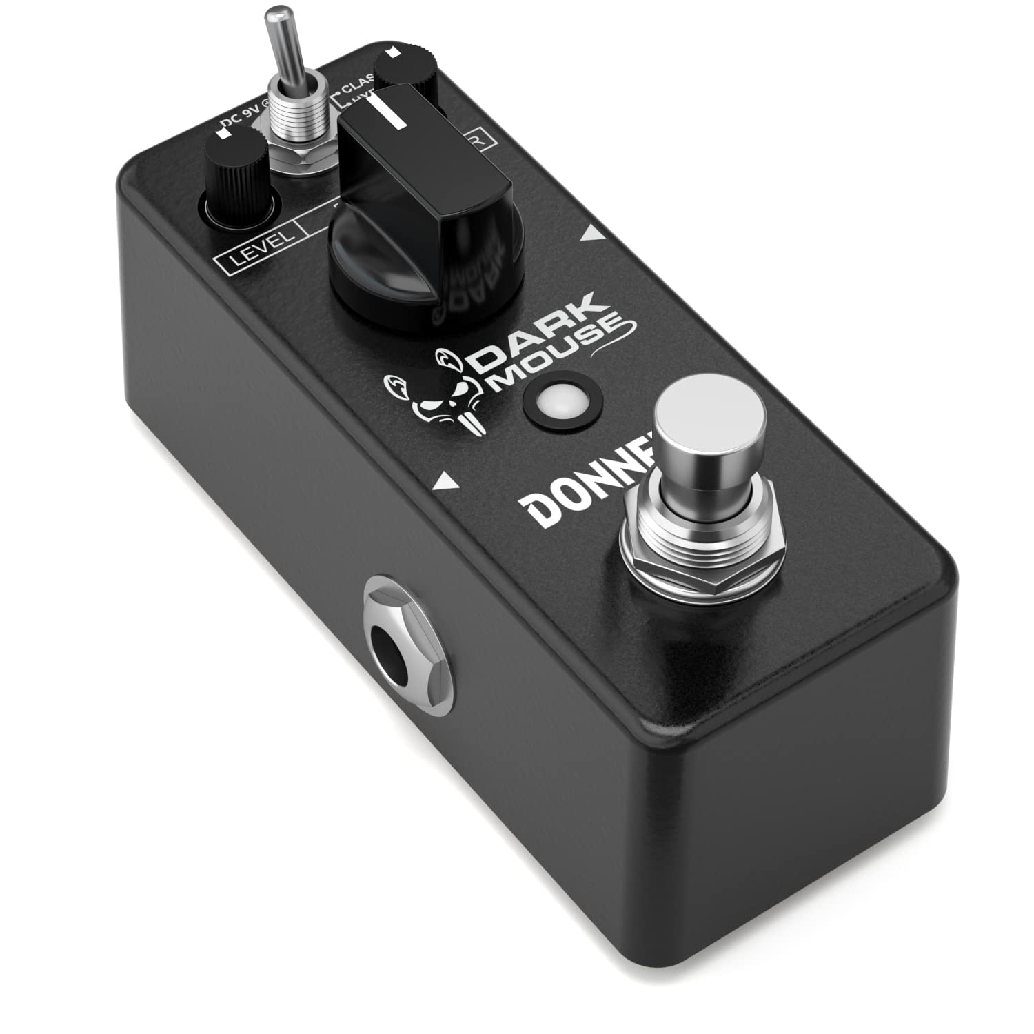 

Donner Dark Mouse Distortion Guitar Effect Pedal Analog