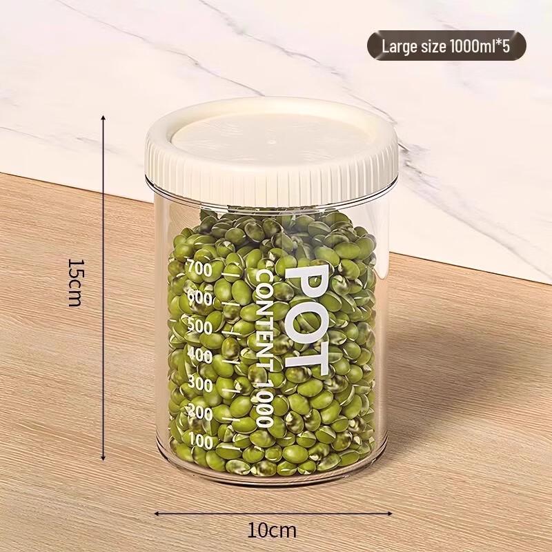 Food-Grade Plastic Sealed Storage Jars