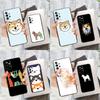 Animal Cute Dog Akita Phone Case For Samsung Galaxy A15 A25 A55 A54 A34 A14 A35 A52 A32 A12 A51 A71 A13 A33 A53