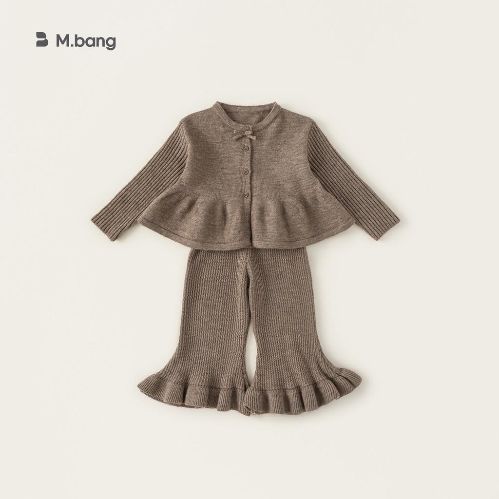 

Girl Kids Sweater Set With Long Sleeve Cardigan And Long Pants For Fall Season 140cm