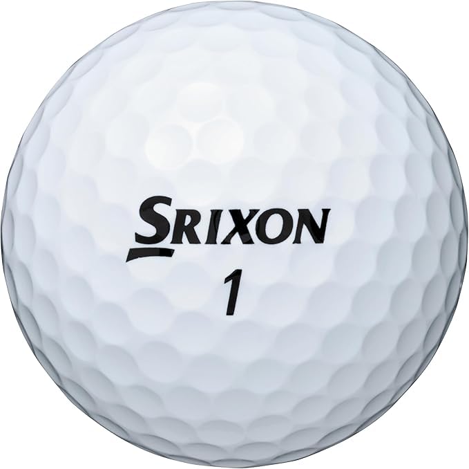 Srixon Z-STAR 2025 White Golf Balls (2 dozen set, 24 balls) Includes original cleaning wipes