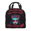 Isolierte Lunchtaschen Hazbins Hotels Merch Lunchbox für Essen Lässige Kühlbox Thermische Bento-Box für die Schule