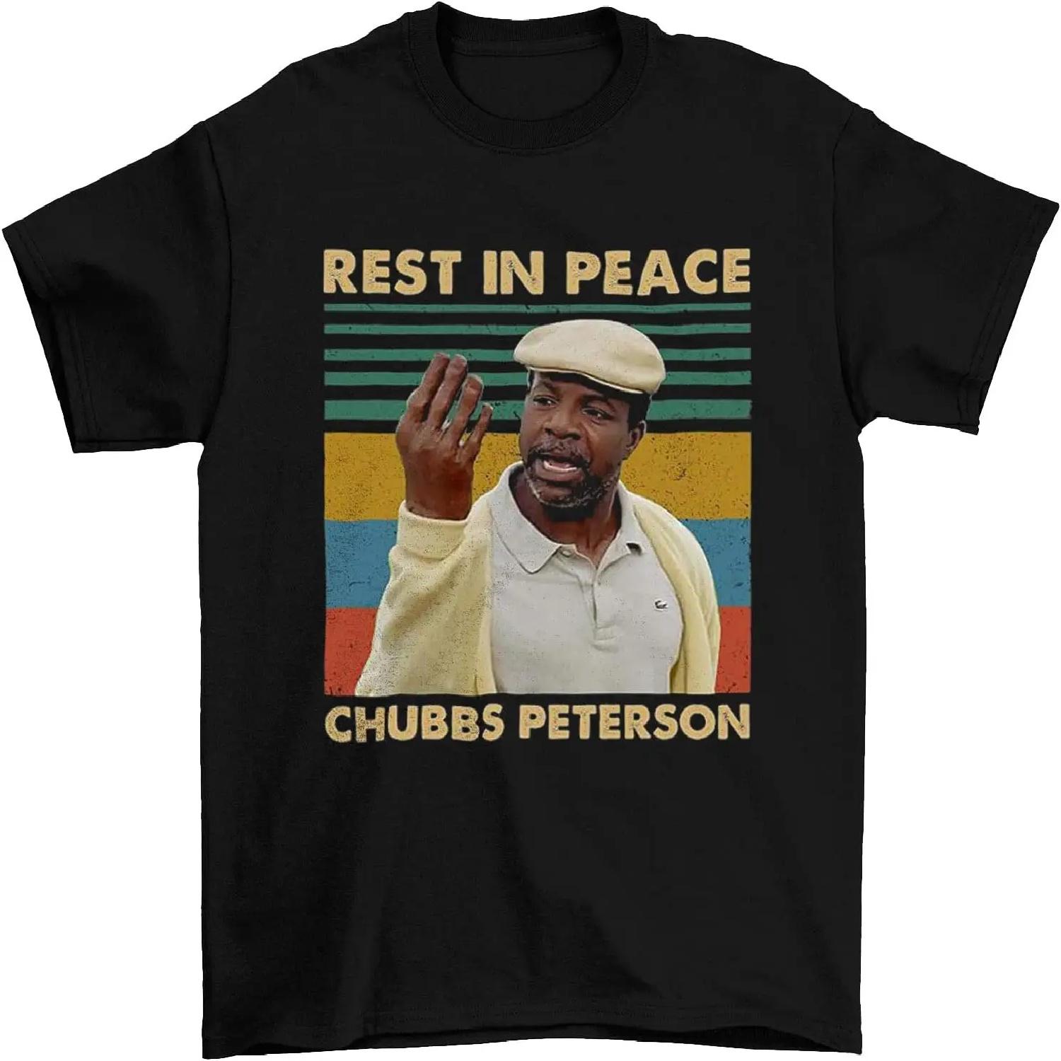 Rest in Peace Chubbs Peterson Vintage T-Shirt, Classic Movie Shirt, Funny T-Shirt Black S чёрный