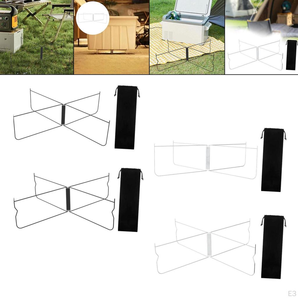 Cooler Stand for Ice Box And Luggage Support