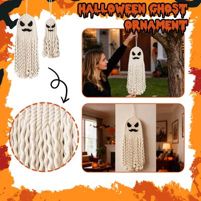 New Release! Halloween GhostTassel Hanging Decor - DurableFringe Design, Easy To Hang For Spooky Party Atmosphere | Wall Decor For Home Bar Shop.