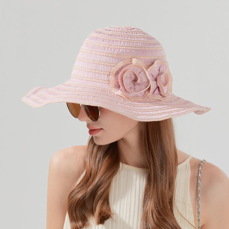 Summer Straw Sun Hat With Large Brim And Ventilated Design For Travel Beach And Outdoor Activities
