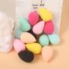 Mini Water Drop Makeup Sponge: Soft, Q-Bounce, Dual-Use for Dry & Wet, Expands Large When Wet, Non-Powder-Absorbing Cushion.