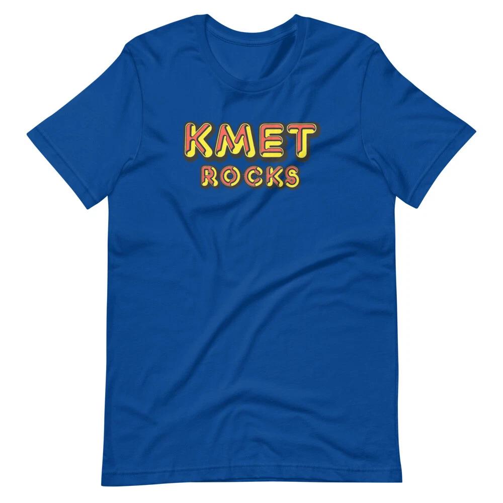 

KMET Radio Station Los Angeles 94.7 Rock Graphic Tee Shirt Unisex t-shirt XXXXL