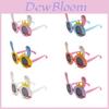 Lunettes de soleil en silicone dessin animé pour enfants avec protection UV400 pour les jeux en extérieur et les fêtes