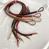Women's Knotted Belt - Stylish Black Waist Accessory for Dresses, Sweaters, and Coats