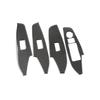 For Mazda 3 Axela 2014 2015 2016 2017 2018  Carbon Fiber Car Interior Door Windows Lift Control Panel Cover Trim Sticker