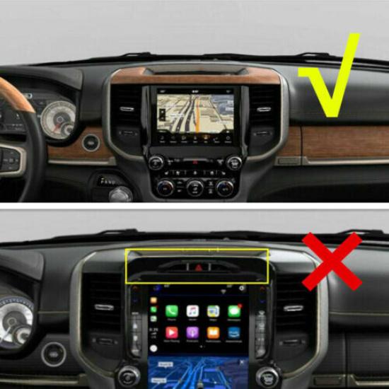 Chrome Interior Console Storage Box Panel Cover Trim For Dodge RAM 1500 2018-20