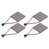 4Pcs Fireplace Fan Generator Plate Aluminum Alloy 227 Celsius  Fireplace Fan Repair Sheet