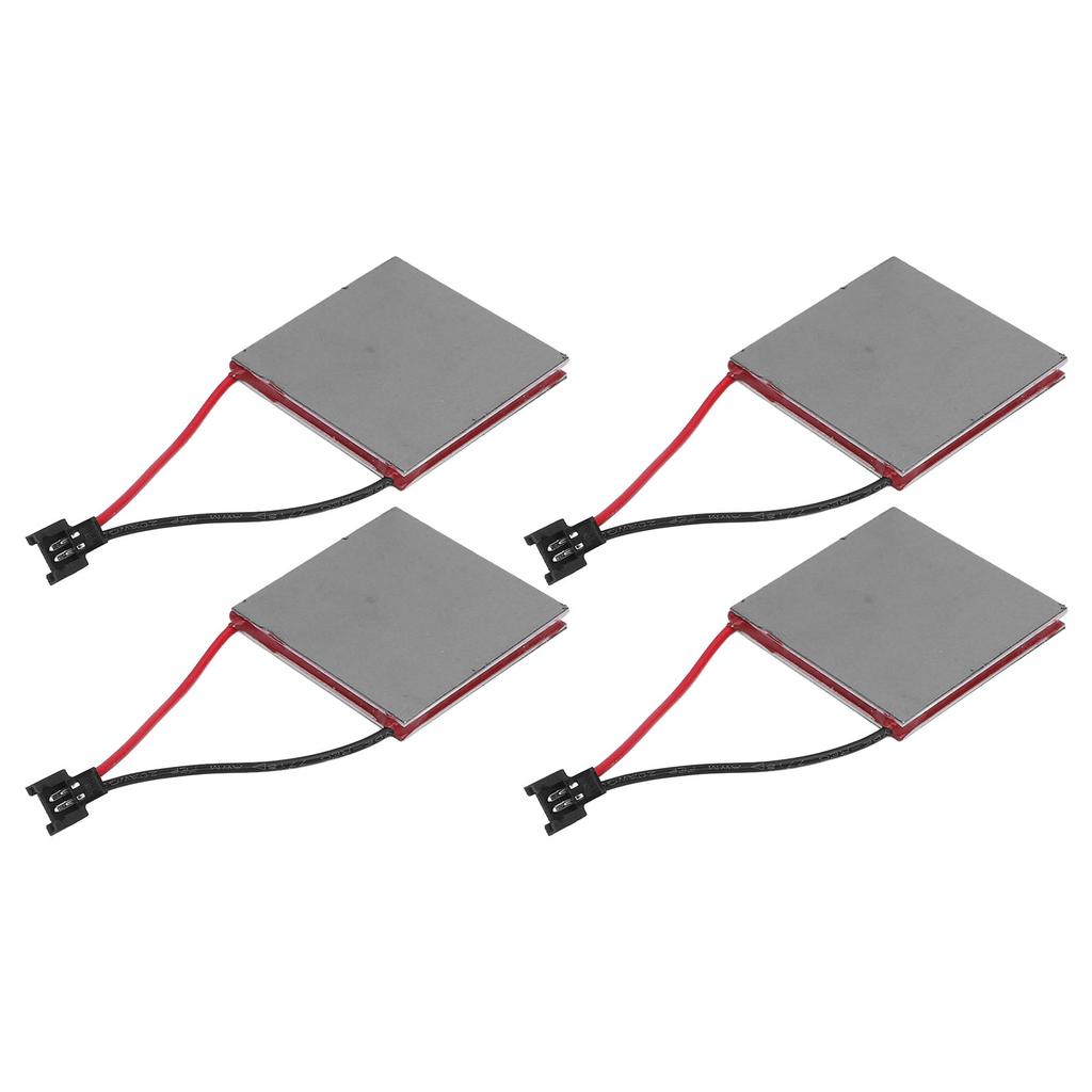 4Pcs Fireplace Fan Generator Plate Aluminum Alloy 227 Celsius  Fireplace Fan Repair Sheet