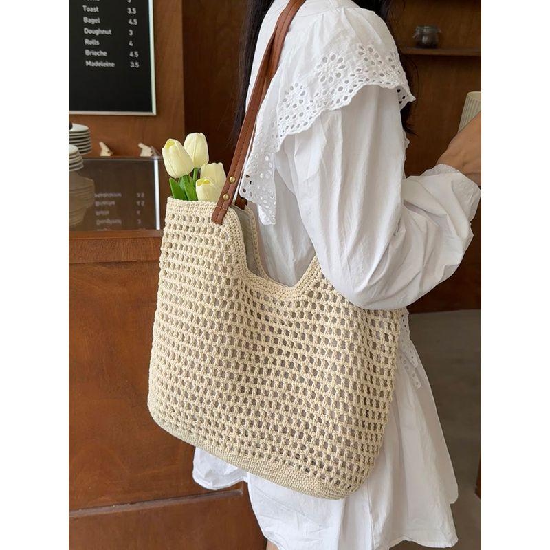 Bag Women's Seaside Holiday Handmade Woven Beach Bag