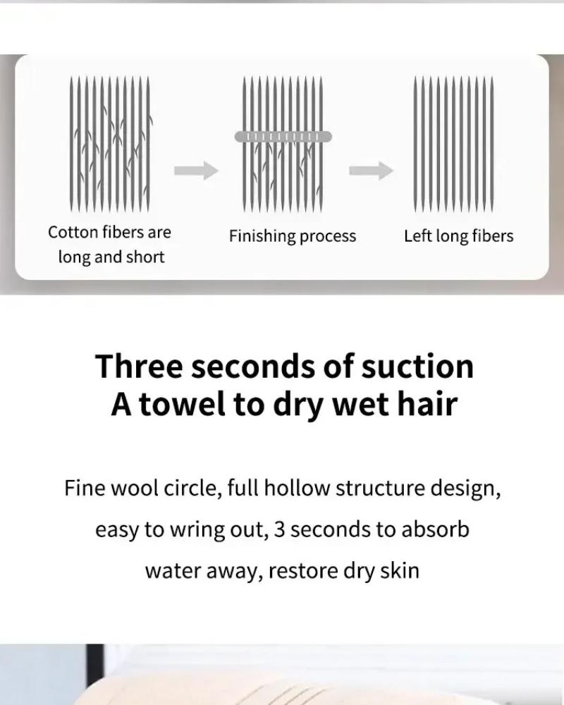 2 Towels Thickened Absorbent Towel Pure Cotton Quick Absorbent Soft Quick Dry Thickened Face Towel