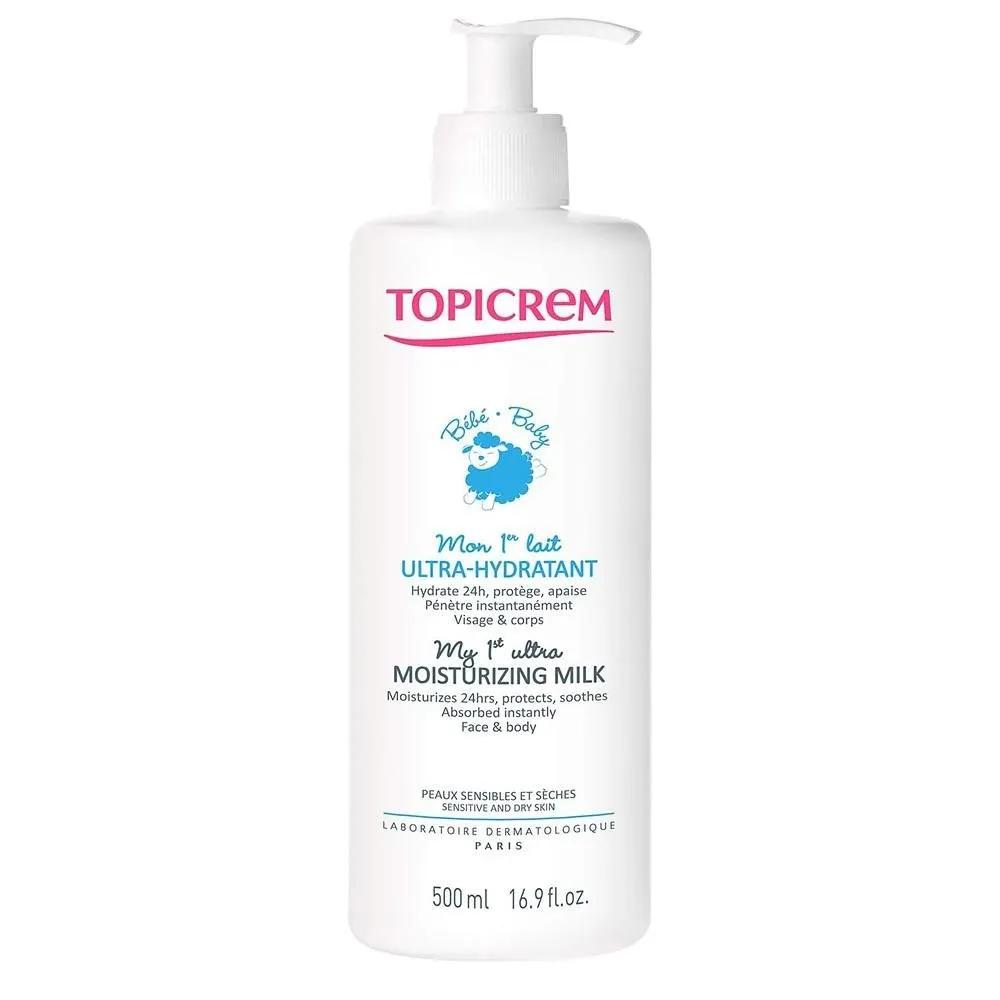 Topicrem Moisturizing Milk 500ml 1 Pack Topicrem My 1st Ultra Moisturizing Milk 500ml