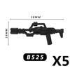 Military Building Blocks MOC Star Movie Characters Solider Figures War Mini Bricks Weapons Accessories Guns Cloak Axe Armor