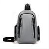 Men's Backpack and Chest Bag 2 In 1 Fashion Small Black Shoulder School Bag for Man Designer Waterproof Sports Travel Bag