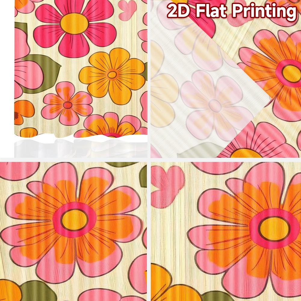 2D flat Photography Backdrop Popular Tapestry Colorful Floral Blooms 100% Polyester Party Decorations Perfect for Holiday