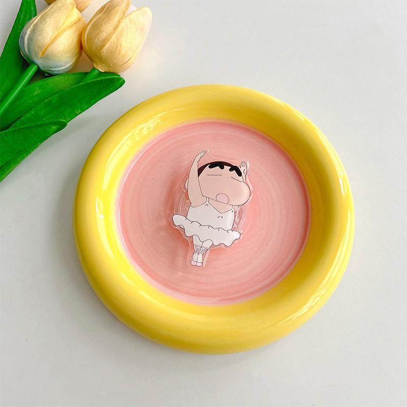 Cartoon Mermaid Cute New Phone Airbag Bracket Adhesive Korean Ins Style Desktop Watching TV Series Lazy