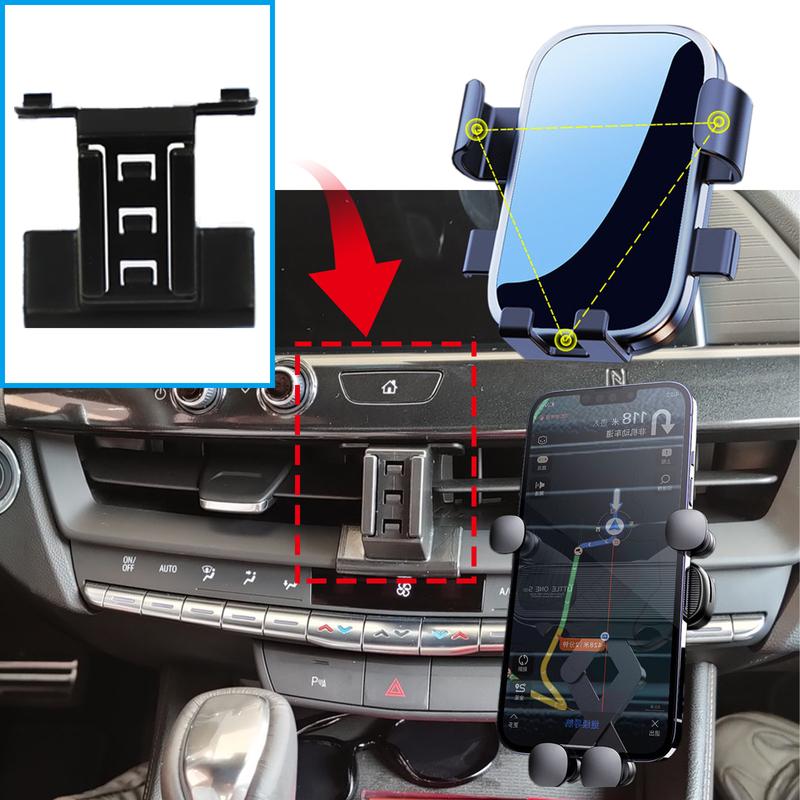 Car Mobile Phone Holder for Cadillac CT4     2024 Navigation Stand Auto Accessories GPS Bracket