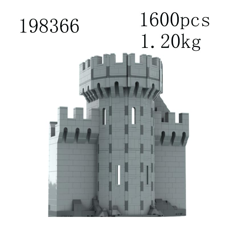 

Точечная сборка мелких деталей строительные блоки MOC-198366 1600 шт. средневековая стена здания башня развивающая игрушка модель здания подарок PDF Guide by Email