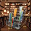 Acrylic Transparent Pen Holder Desktop Organizer and Display Rack