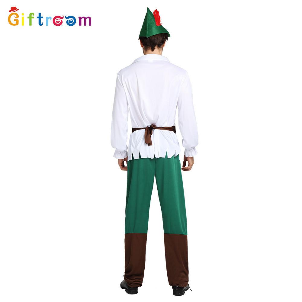 Unisex Kostým Cosplay Petra Pana na Halloween Pre Páry S Fantasy Témou Z Polyesterovej Látky