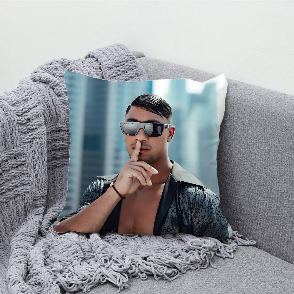 O-Omerta M-Maes Pillow Case For Sofa Decor Car Office Room Printing Cushion Cover Decorations and Protector