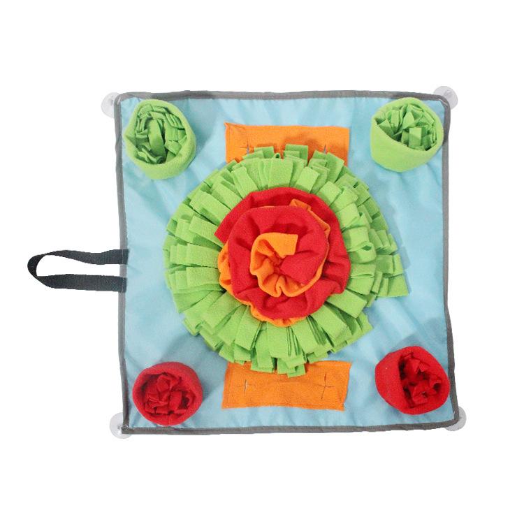 New Pet Sniff Mat Anti-choking Pet Bowl Dog Cat Energy Mat Dog Toy Supplies