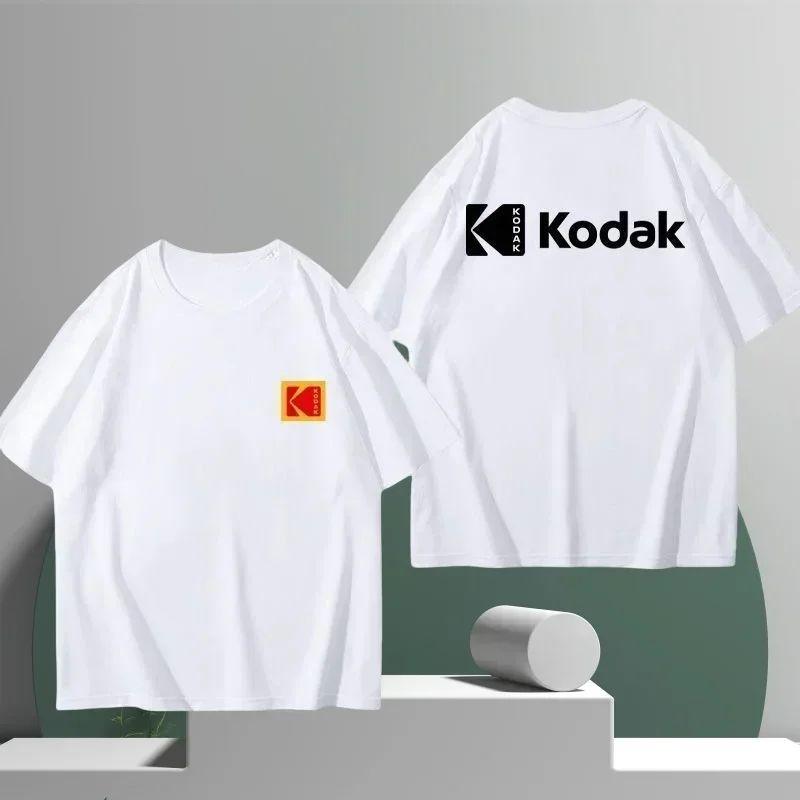 2026 Plus Size Men's Cotton T-shirt Light Luxury Loose and Comfortable Retro Fashionable Suitable for Sports and Street Fashion