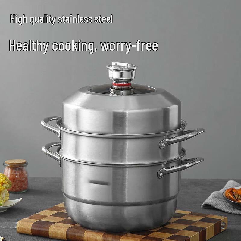 Jingxin 304 Stainless Steel Multi-Layer Steamer Pot