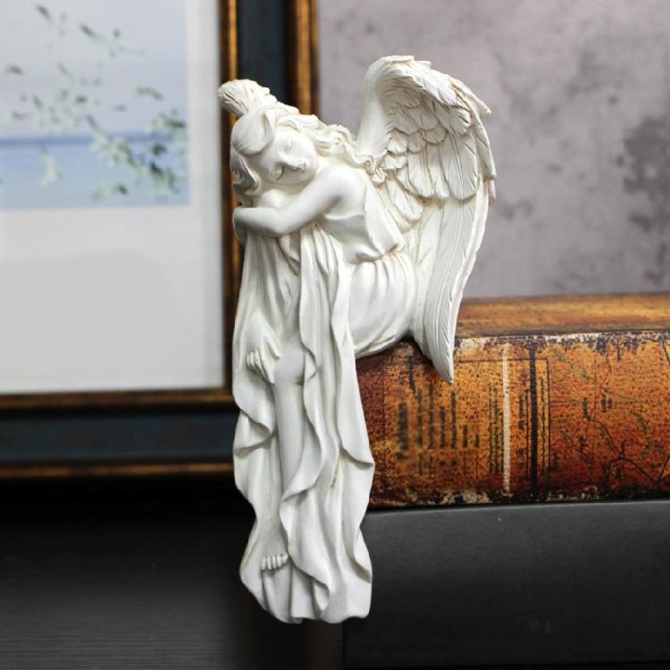 Creative Resin Angelic Figurine European Hanging Door Frames Enhances Space Decoration for Homeowner and Designers