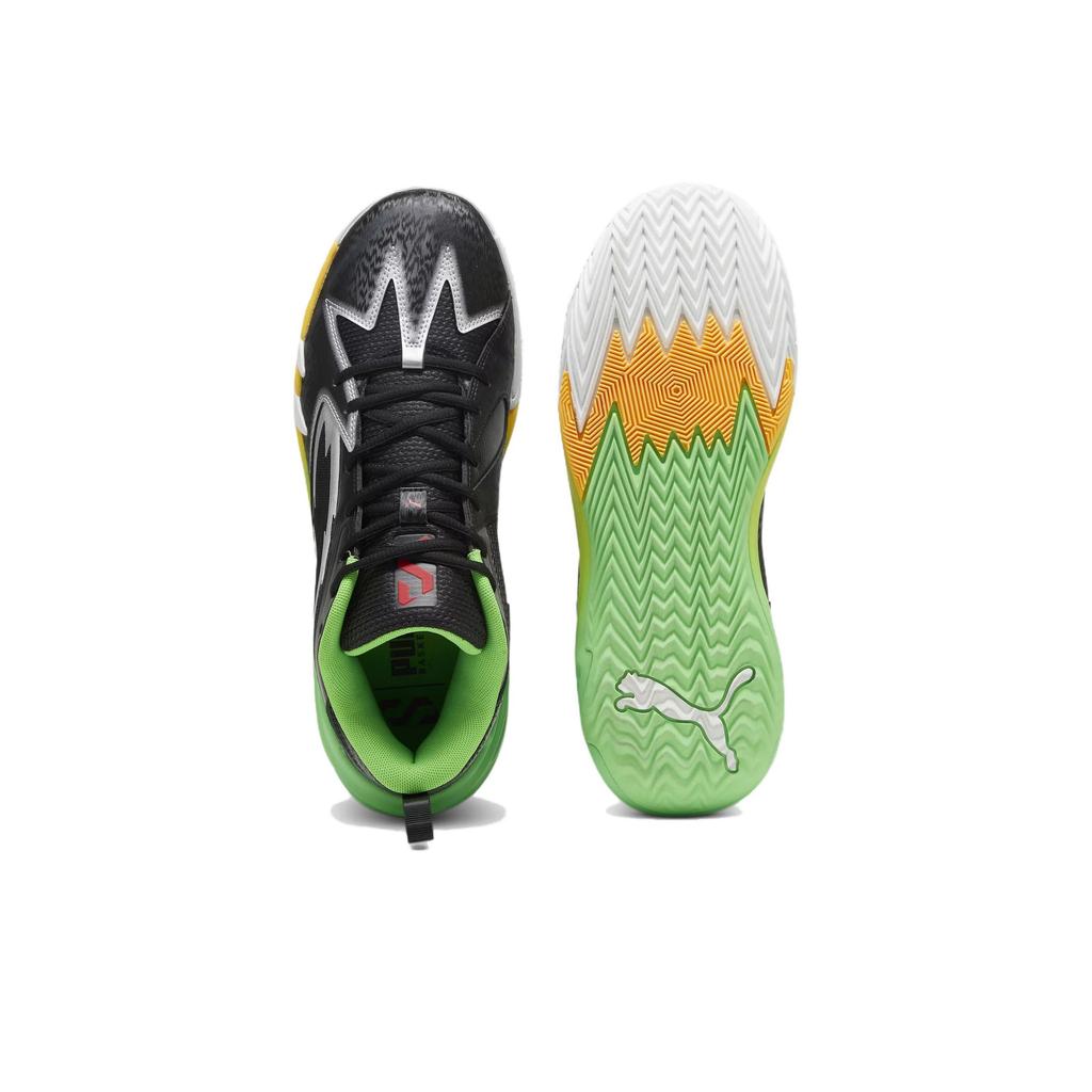 NBA 2K x Puma Scoot Zeros Shot Meter Men Sneakers Black Fluo-Green 309841-01