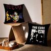 Anime T-The Cure Pillow Case Sofa and Living Room Decorative Cushion Covers Dust-proof and Mite-proof Invisible Zipper
