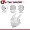 1 Set Engine Oil Cooler for BMW X1 2009-2023 Aluminum Alloy Silver Tone Transmission Oil Cooler Trans Cooler