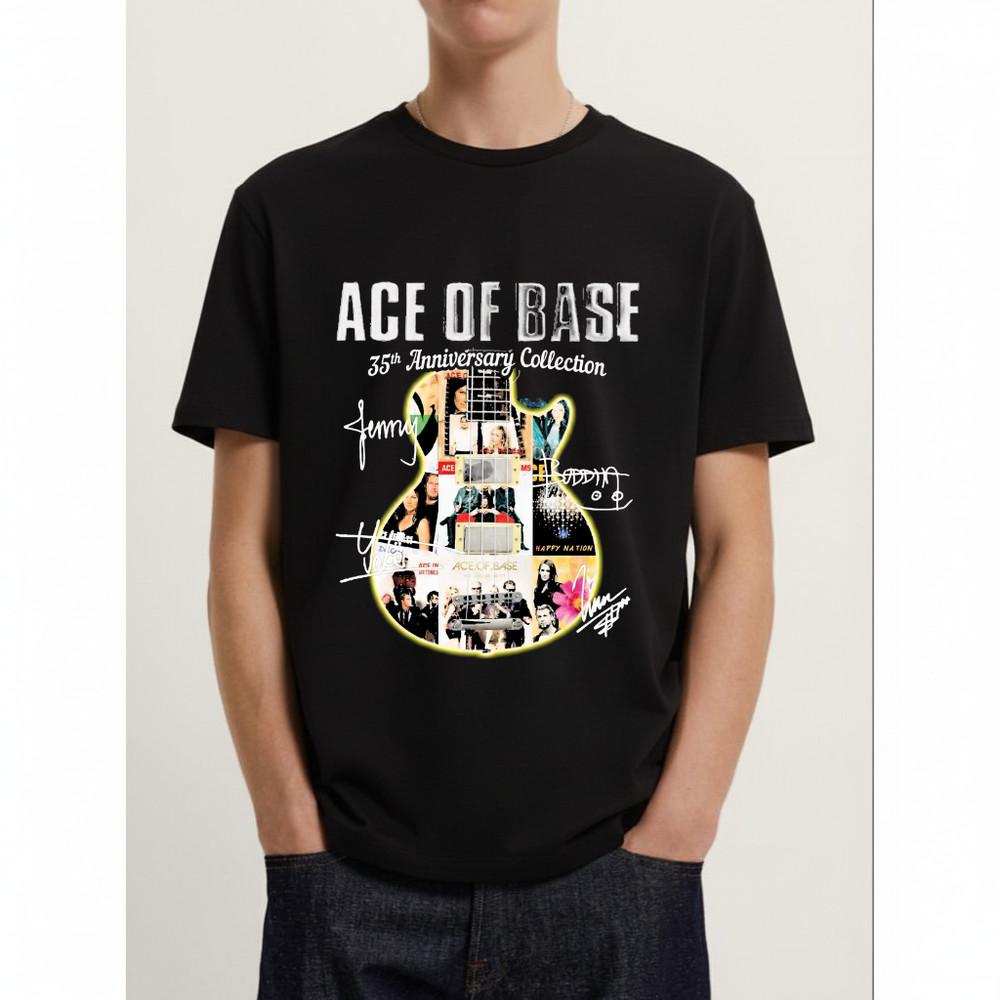 Ace of Base 32nd Anniversary Signature Collection T-Shirt Unisex T-Shirt L