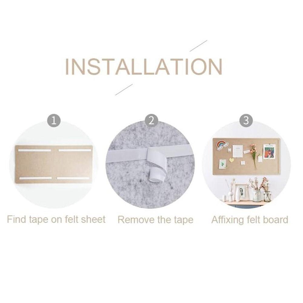 Painting Works Felt Display Board Soundproof Panel Message Board Photo Background Board Decoration