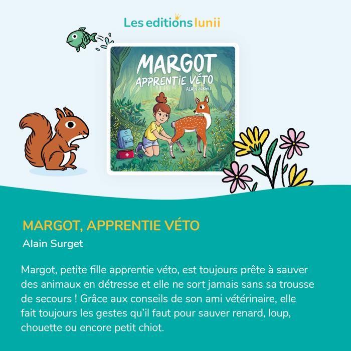 Interaktives Hörbuch - Lunii - Box Margot, die angehende Tierärztin - 12 Geschichten - 1h45 Hörzeit - Ab 7 Jahren