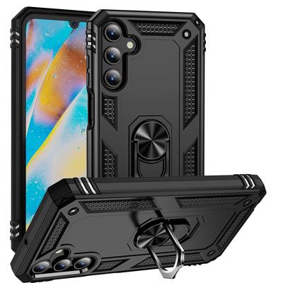 Brnění Nárazuvzdorný Prstenový Stojan Držák Magnetické Pouzdro Pro Samsung Galaxy A12 A13 A14 A15 A22 A32 A42 A52 A34 A54 A53 A72 A73 Kryty